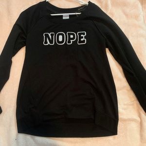 Long sleeve sleep shirt